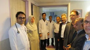 تجلیل از کارکنان خدماتی بیمارستانهای شهرمیانه  در روزجهانی کارگر