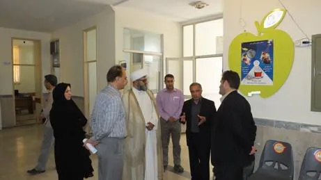 گزارش تصویری بازدید امام جمعه میانه از مراکز سلامت شهید رجایی و شهید معیری 