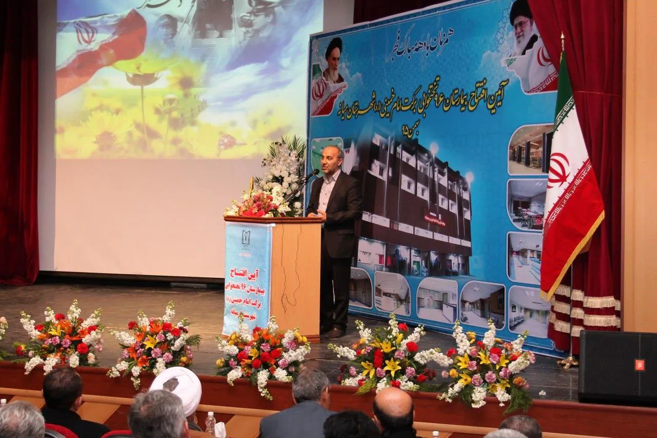 دکترمحمدحسین صومی در پاسخ به اظهارات یکی از نمایندگان مردم میانه: 