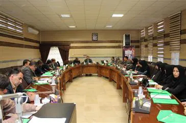 جلسه هماهنگی برون بخشی هفته سلامت شهرستان میانه درسال 1396