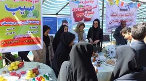 جشنواره سیب دربخش کندوان شهرستان میانه