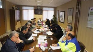 مانور دور میزی  مدیریت بحران وکاهش خطر و بلایا در شبکه بهداشت و درمان میانه
