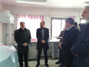 بهره برداری از دستگاه اتوآنالایزر آزمایشگاه بیمارستان خاتم الانبیاء (ص) میانه