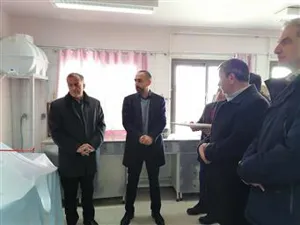 بهره برداری از دستگاه اتوآنالایزر آزمایشگاه بیمارستان خاتم الانبیاء (ص) میانه