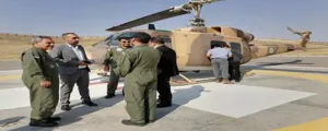 راه اندازی  پایگاه اورژانس هوایی شهرستان میانه