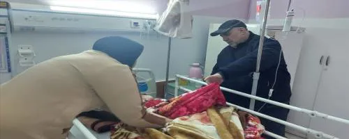 بازدید سرپرست دانشگاه علوم پزشکی تبریز از بیمارستان خاتم الانبیا میانه