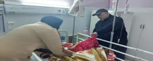 بازدید سرپرست دانشگاه علوم پزشکی تبریز از بیمارستان خاتم الانبیا میانه
