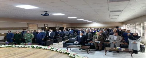 معارفه مدیر جدید شبکه بهداشت و درمان میانه و تودیع باشکوه مدیر سابق این شبکه