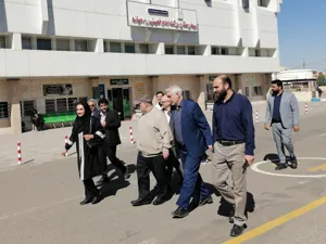 بازدید ریاست دانشگاه علوم پزشکی تبریز از شبکه بهداشت و درمان شهرستان میانه
