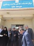 بازدید رياست دانشگاه علوم پزشکی تبریز از شهرستان ترکمانچای
