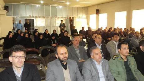 همایش گرامیداشت بسیج درشبکه بهداشت و درمان میانه