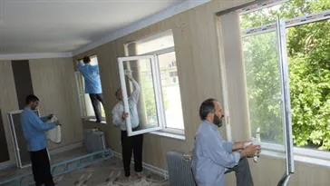 نمازخانه های شبکه بهداشت ودرمان وبیمارستانهای میانه  غبارروبی گردید.